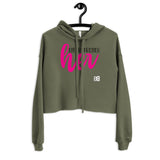 Entrepreneu Her Crop Hoodie