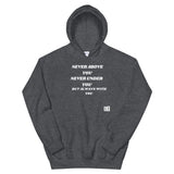 NEVER Unisex Hoodie
