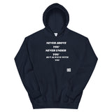 NEVER Unisex Hoodie